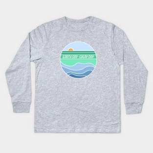 Earth Day Every Day Kids Long Sleeve T-Shirt